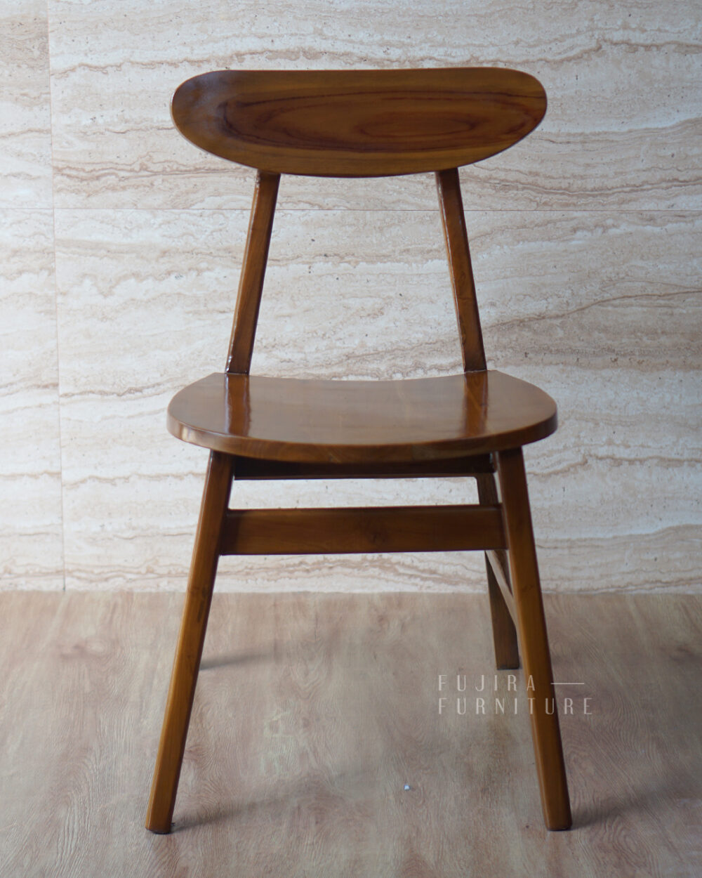 Kursi Kayu Ropan Simple Kayu Jati Gaya Scandinavian – cocok untuk ruang tamu dan teras - Image 9