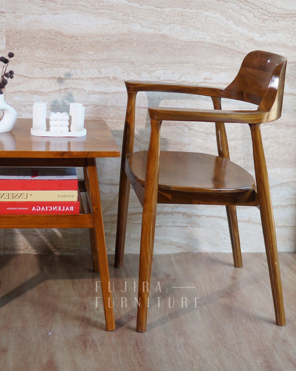 Set teras cafe herosima set teras kayu jati set teras minimalis set teras rotan set teras murah - Image 4