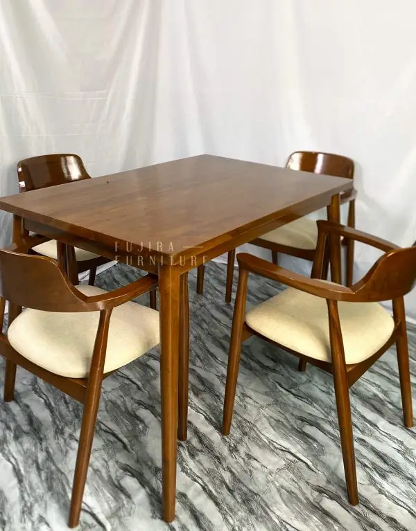 Set Meja Makan Herosima Meja makan Cafe Meja Makan Minimalis
