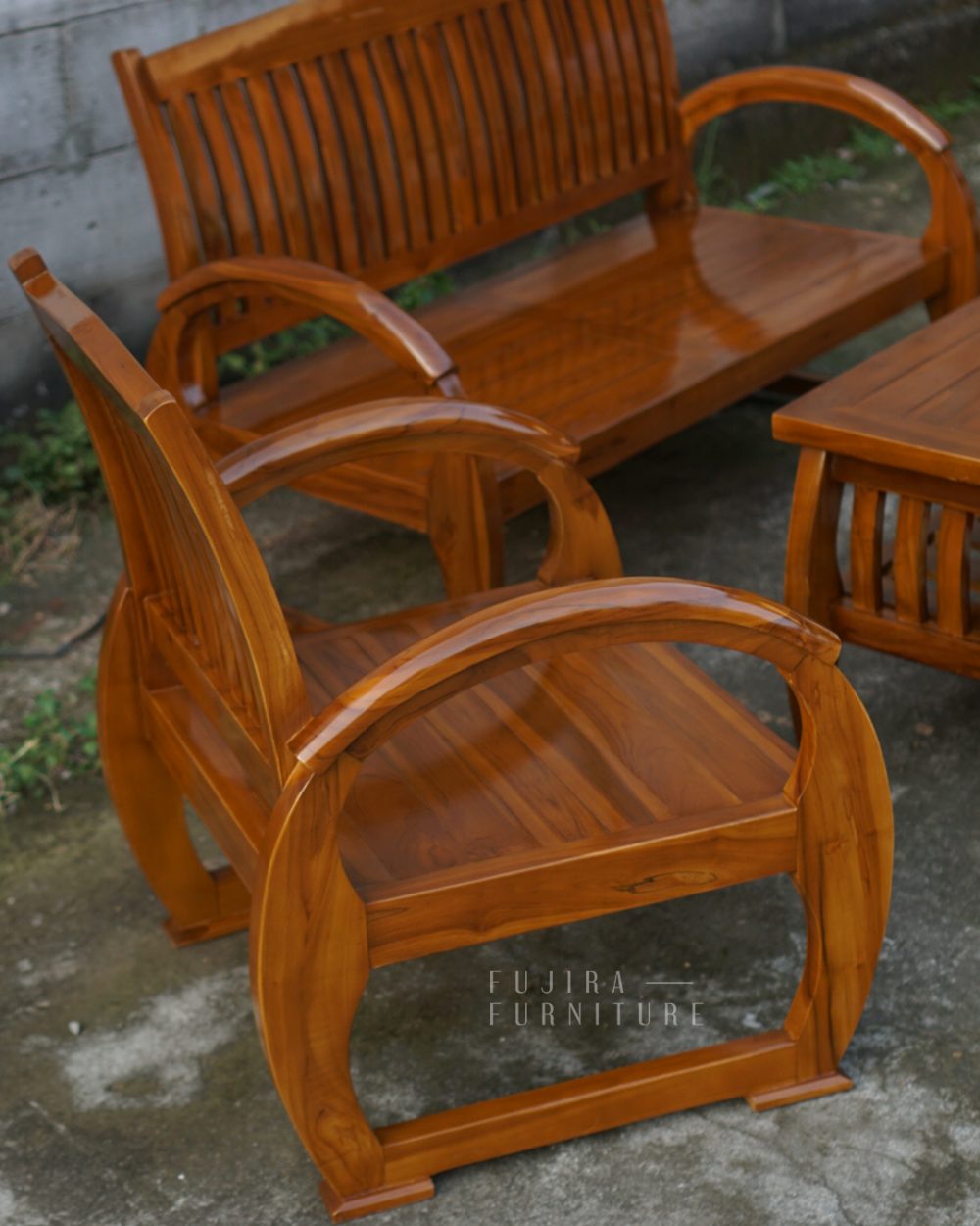 kursi tamu klasik kursi tamu kayu jati kursi tamu aesthetic - Image 4