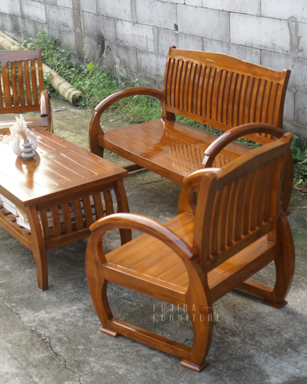 kursi tamu klasik kursi tamu kayu jati kursi tamu aesthetic - Image 3