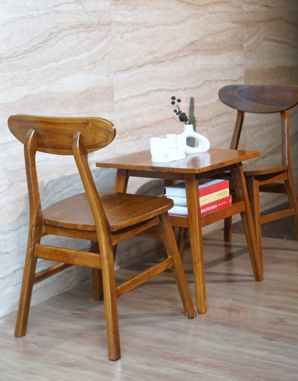 Set Kursi Teras Ropan Minimalis Kayu Jati