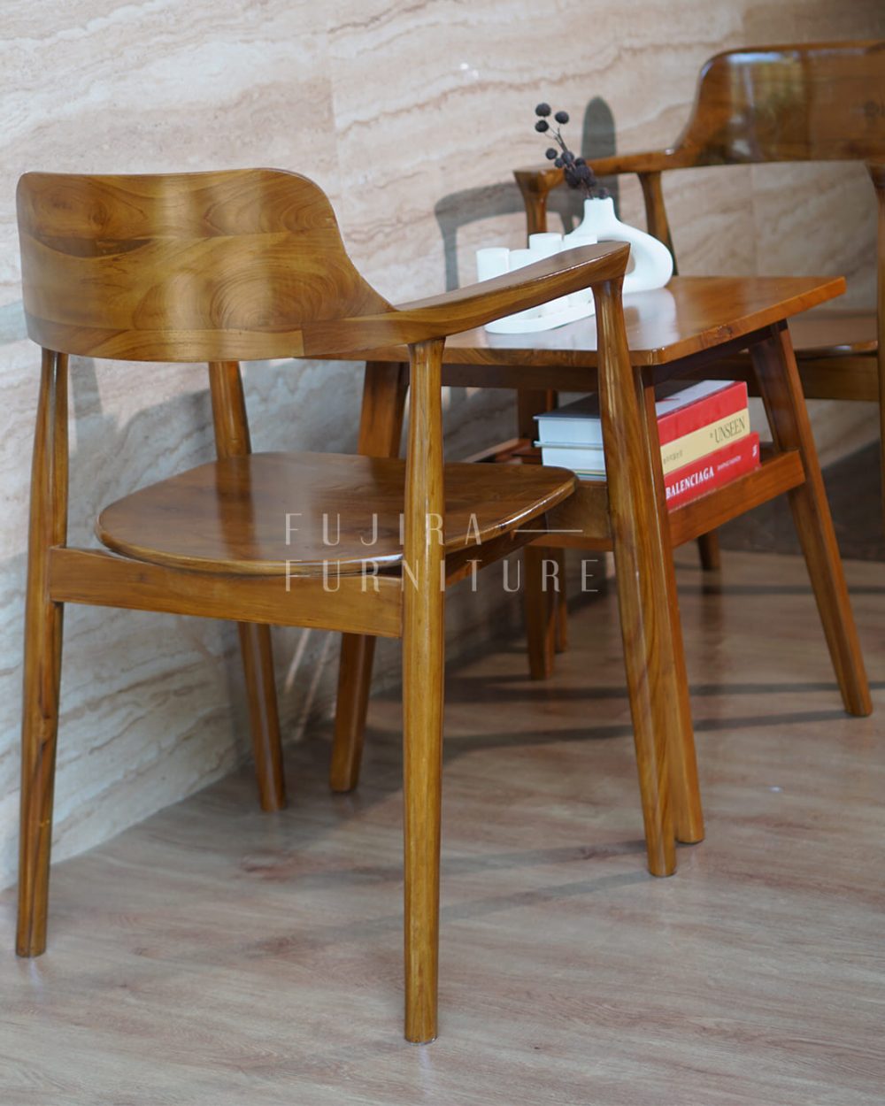 Set teras cafe herosima set teras kayu jati set teras minimalis set teras rotan set teras murah - Image 2