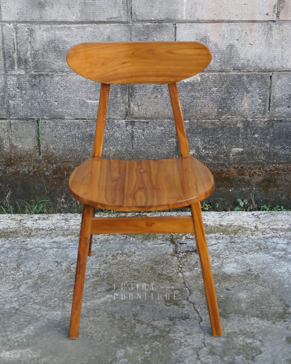 Kursi Kayu Ropan Simple Kayu Jati Gaya Scandinavian – cocok untuk ruang tamu dan teras - Image 6