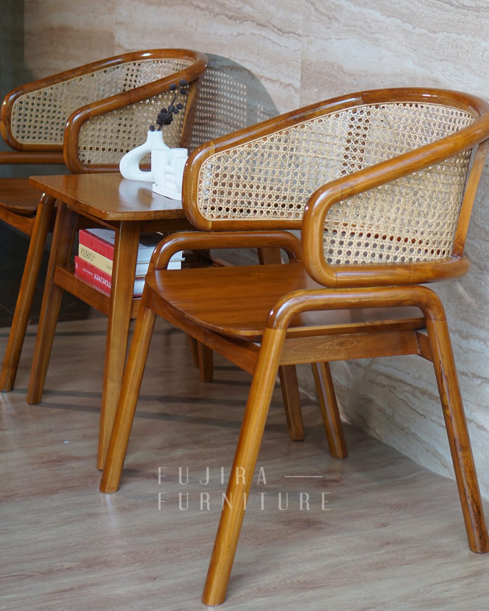 Set Teras Kursi Cleopatra Kursi Kayu Minimalis Terbaru Kayu Jati Gaya Minimalis – model terbaru 2025 - Image 3