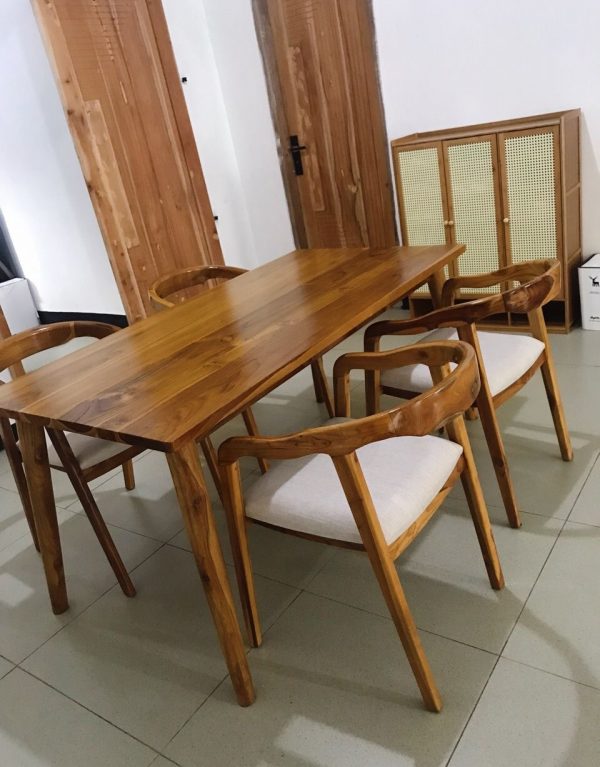 Set Meja Makan Sally Meja makan Cafe Meja Makan Minimalis Spesial