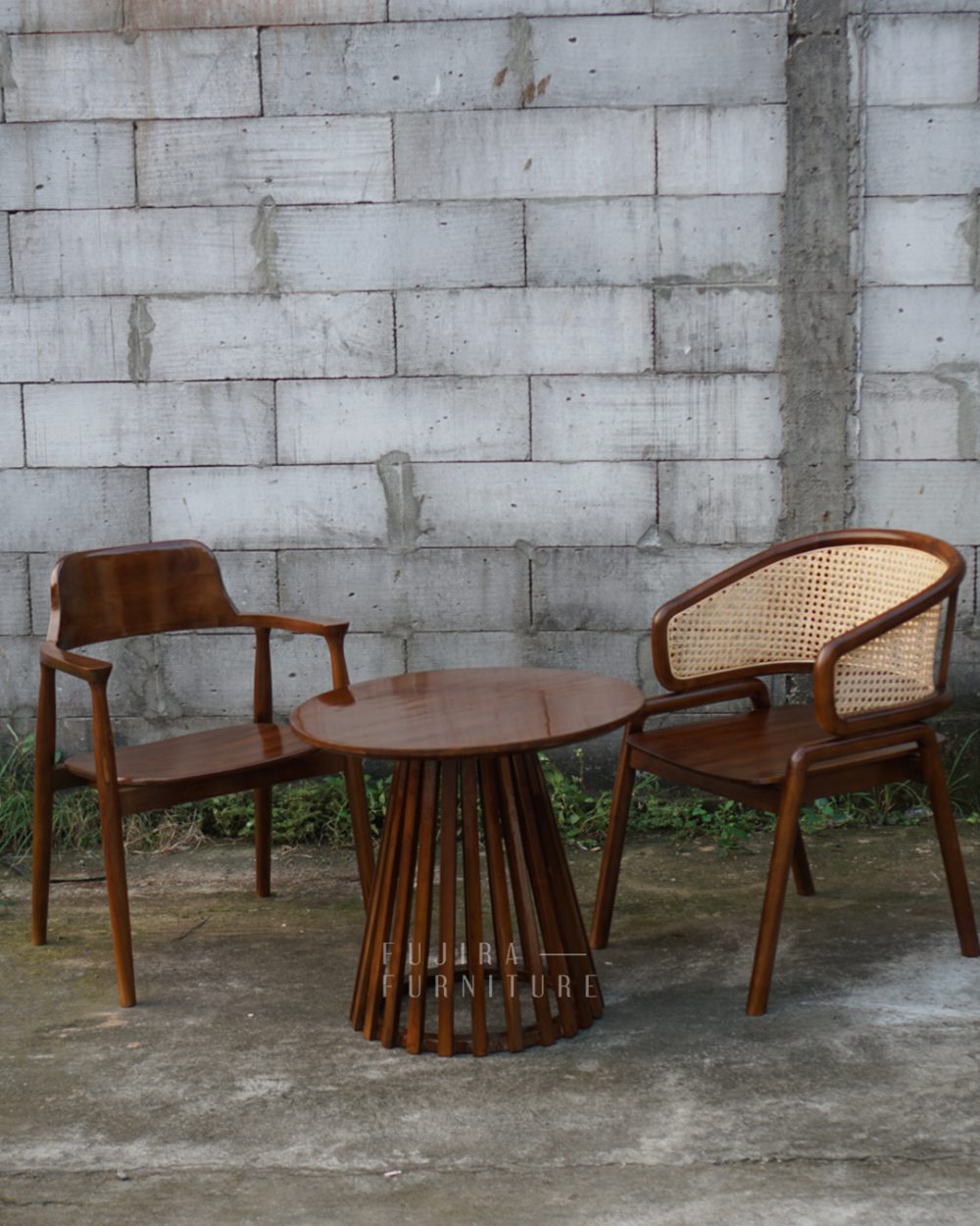 Set Teras Kekinian: Herosima, Kayu Jati, Rotan & Minimalis Mulai Harga Murah - Image 3