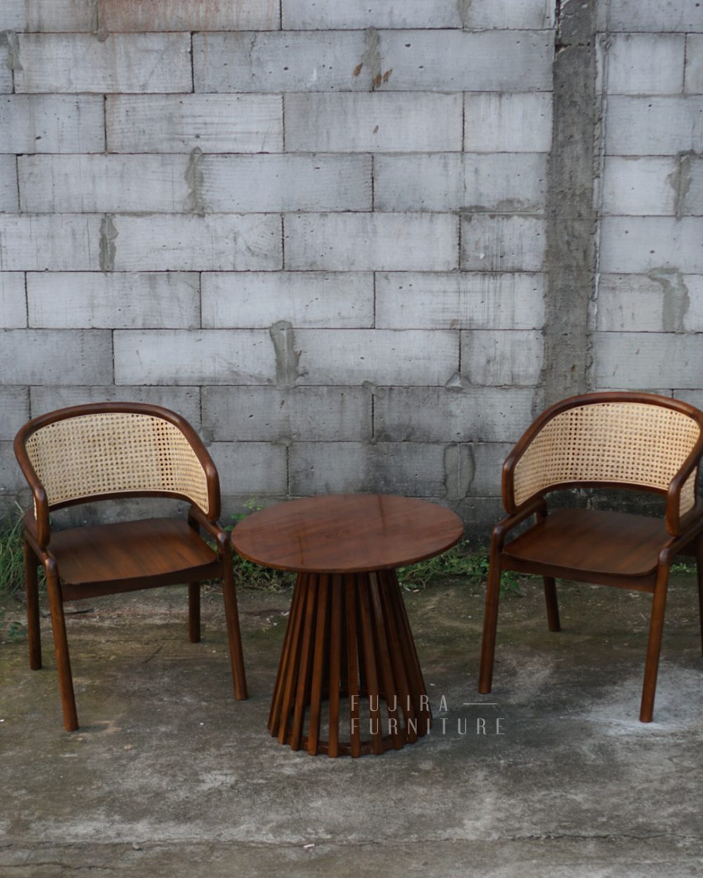 Set Teras Estetik & Nyaman: Pilihan Kayu Jati, Rotan, & Minimalis Untuk Rumahmu - Image 3