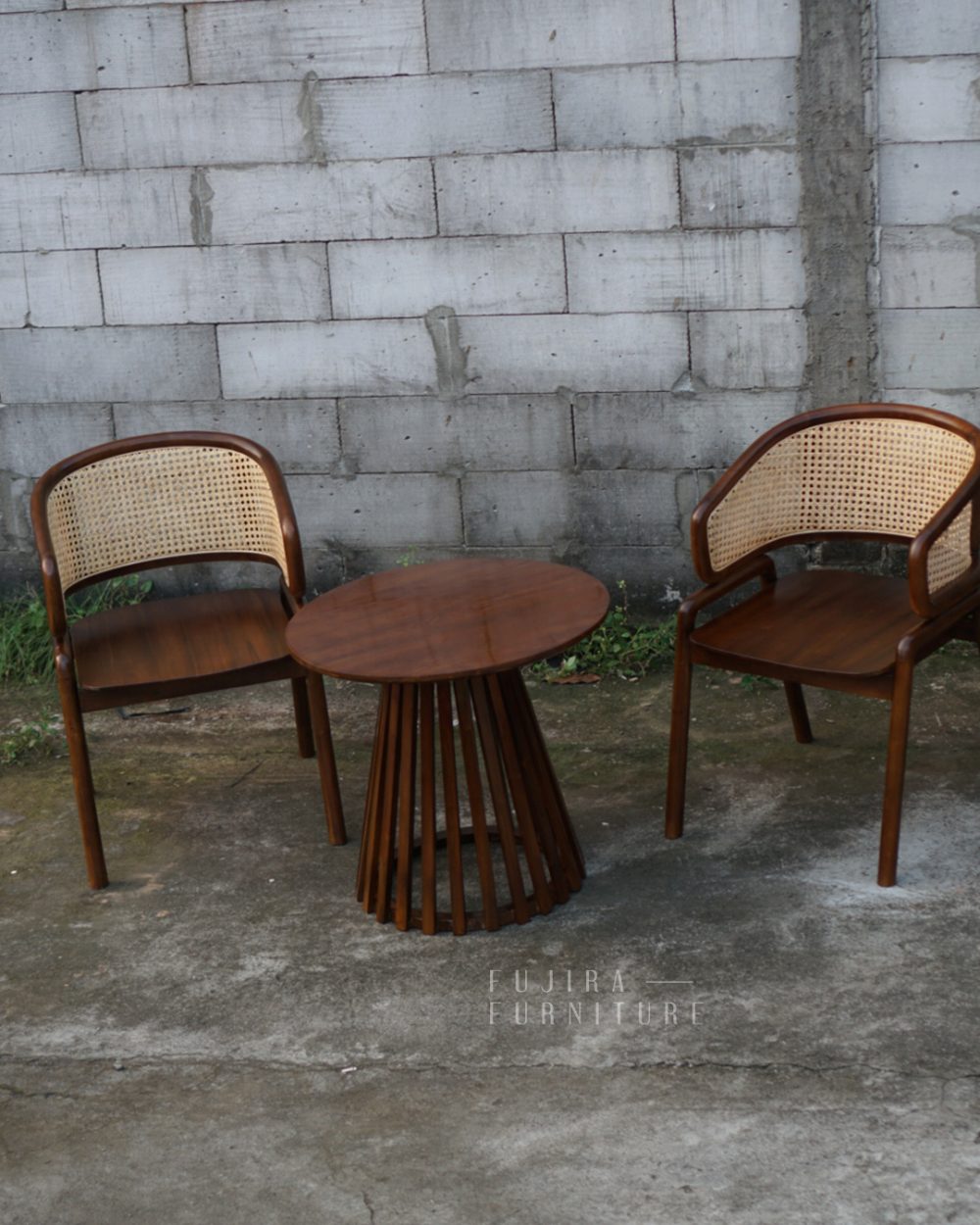 Set Teras Estetik & Nyaman: Pilihan Kayu Jati, Rotan, & Minimalis Untuk Rumahmu - Image 2